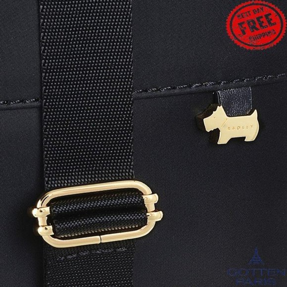 Radley London Women\'s Pocket Essentials Responsible Zip Top Backpack Bag Black main image 4